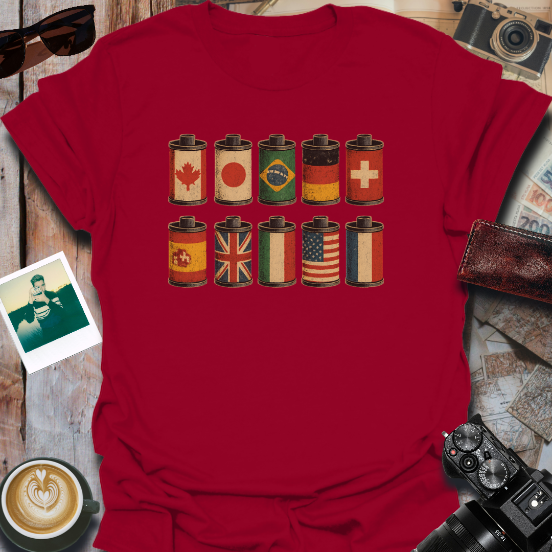 International Film Photography T-Shirt