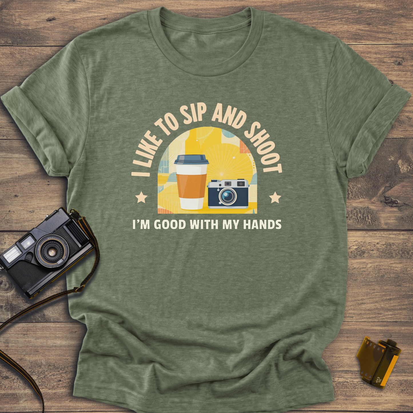 I Like To Sip and Shoot T-Shirt