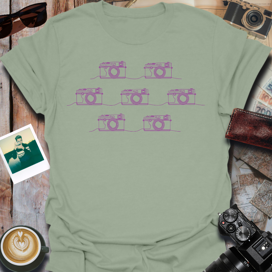 Seven Cameras T-Shirt
