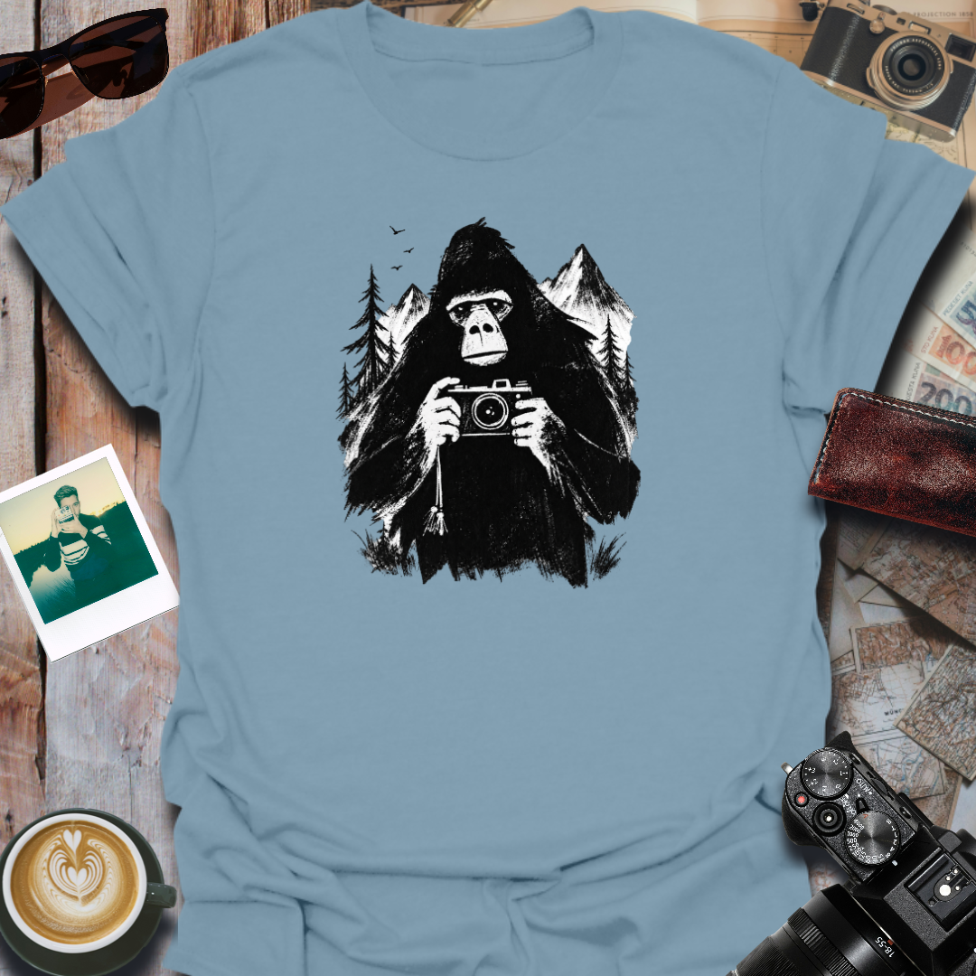 Gorilla Camera Outdoors T-Shirt