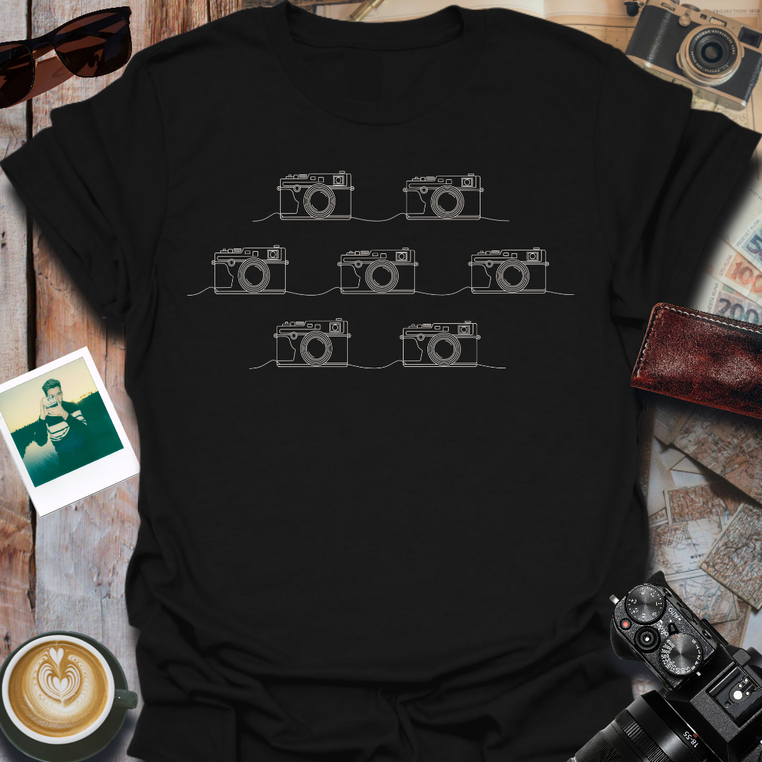 Seven Cameras T-Shirt