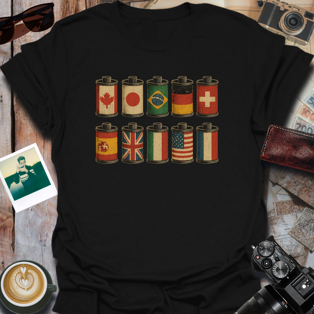 International Film Photography T-Shirt