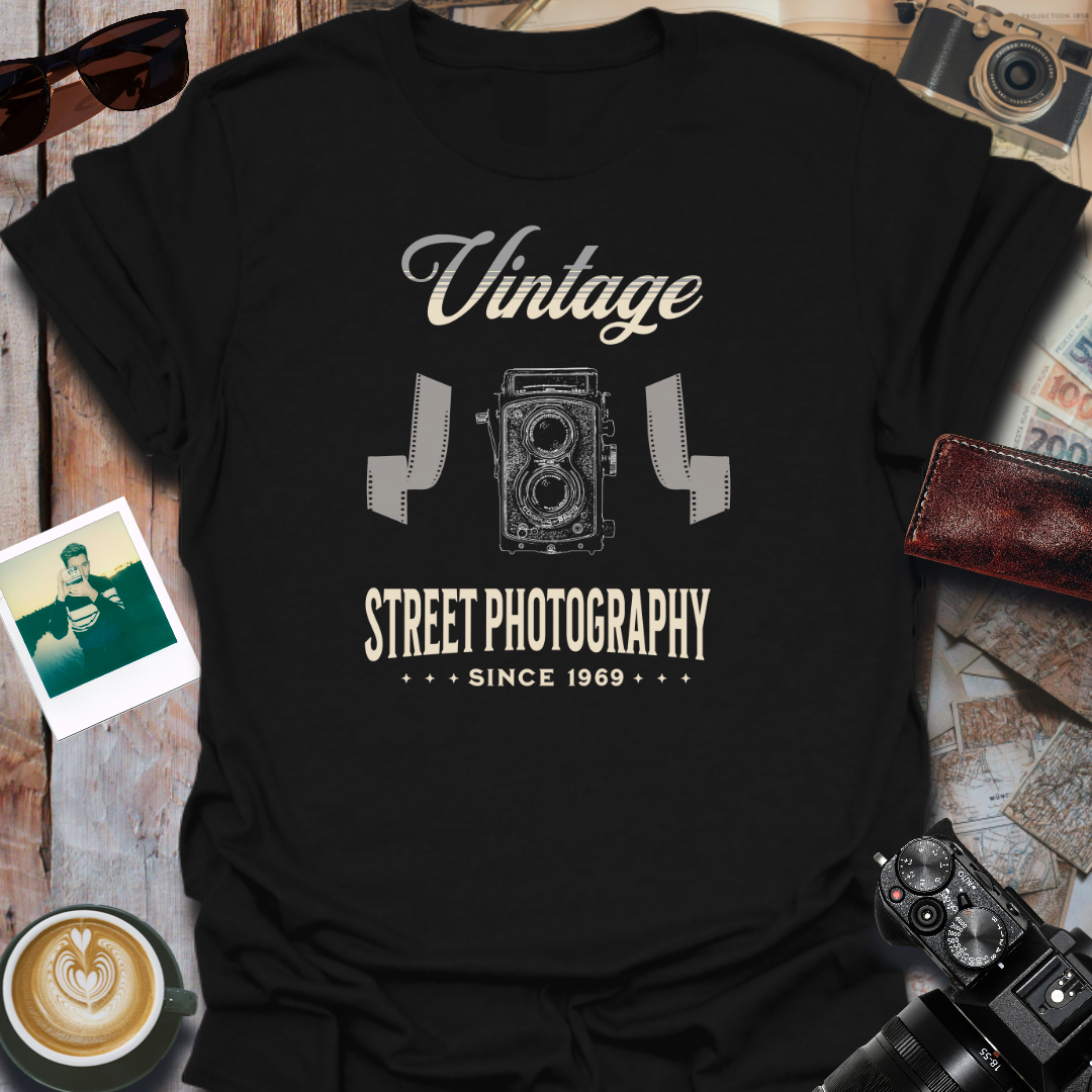 Vintage Street Photography T-Shirt