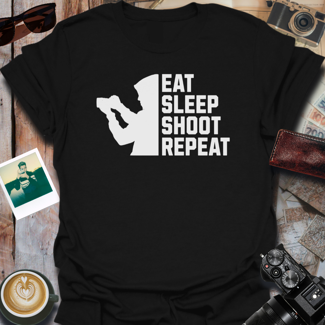 Eat Sleep Shoot Repeat T-Shirt