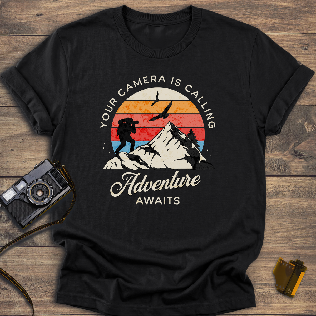 Your Camera Is Calling Adventure Awaits T-Shirt