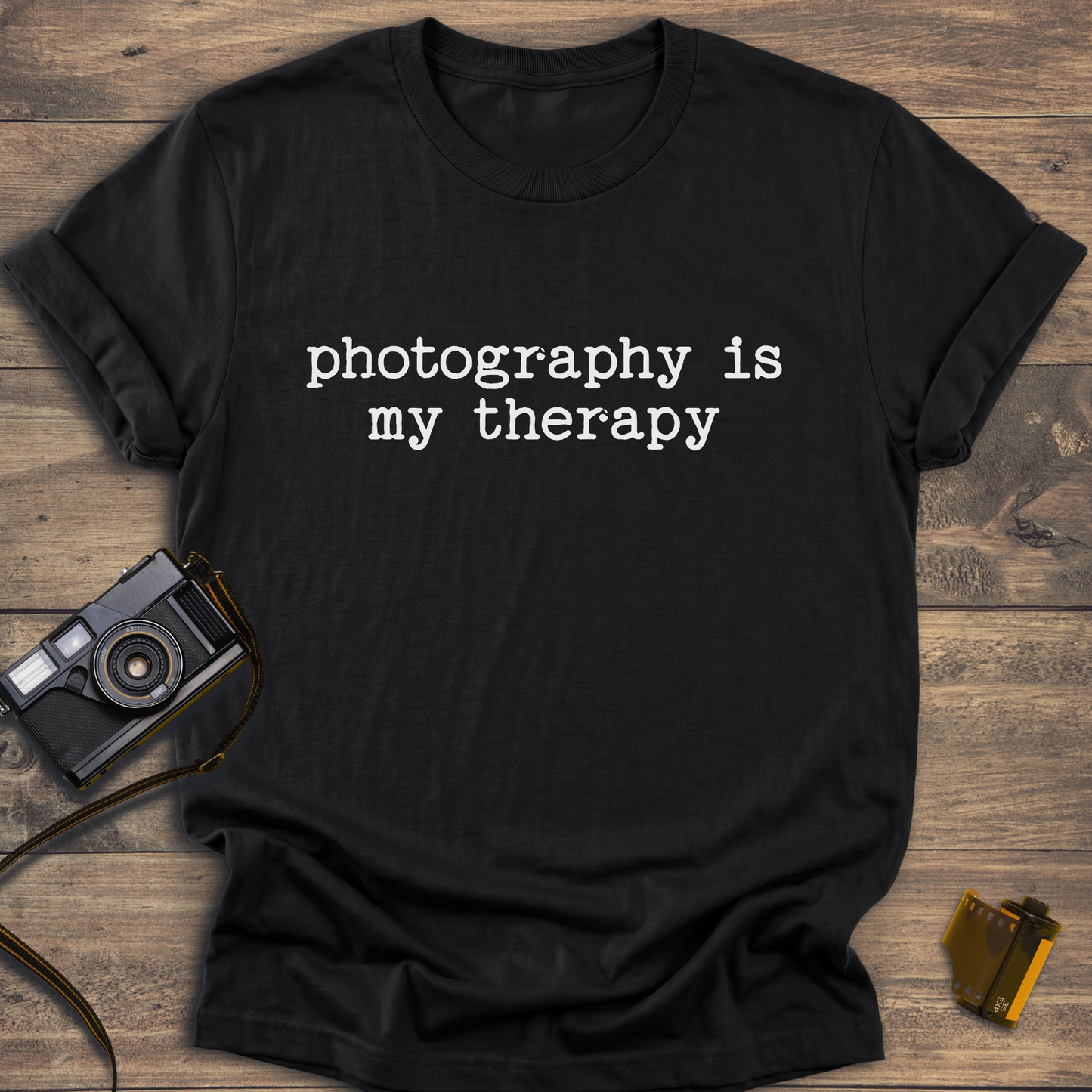 Photography Is My Therapy T-Shirt