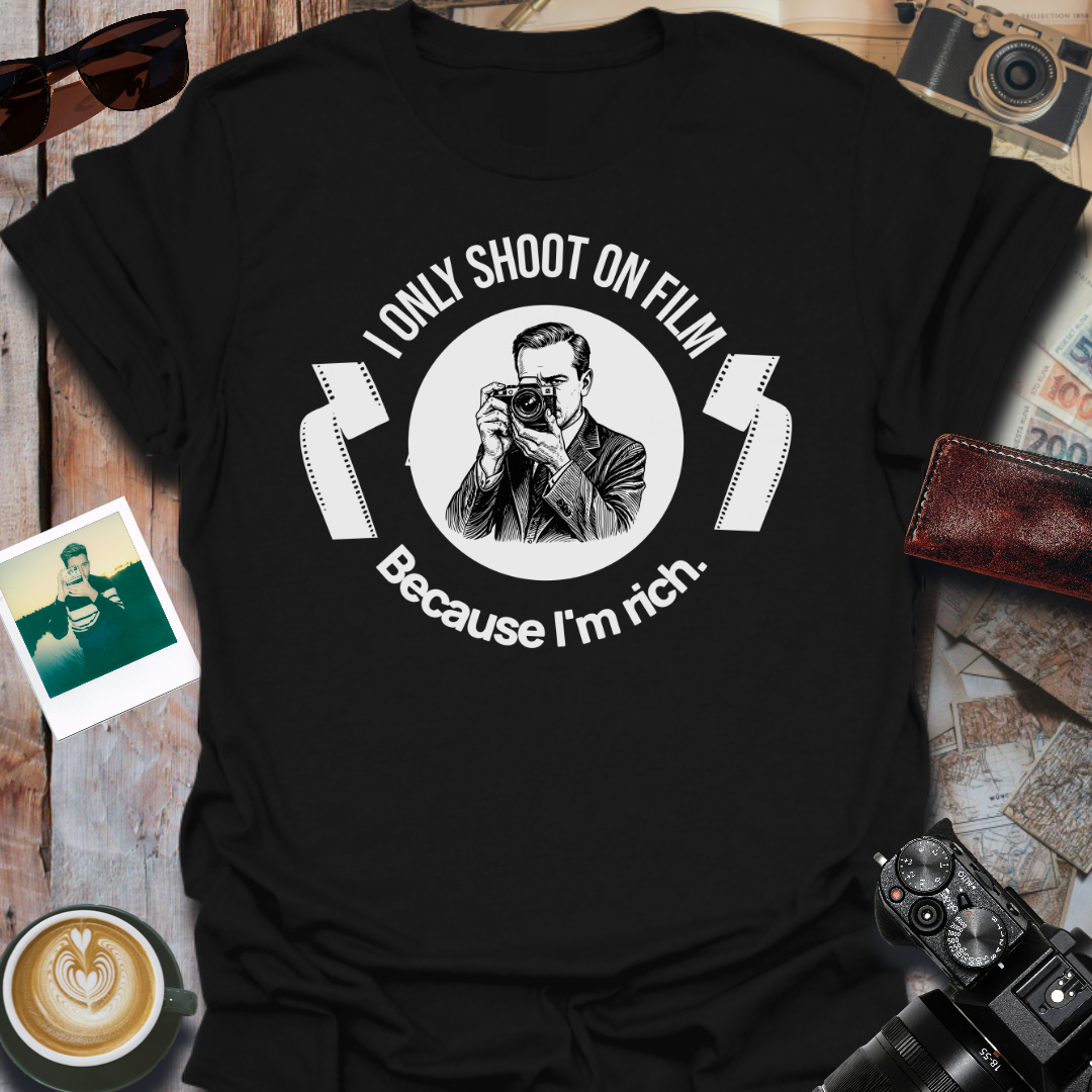 I Only Shoot On Film T-Shirt