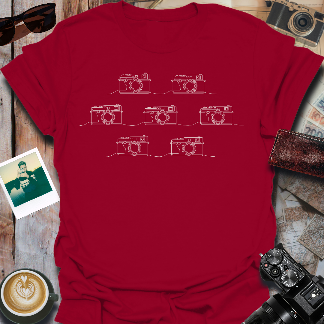 Seven Cameras T-Shirt