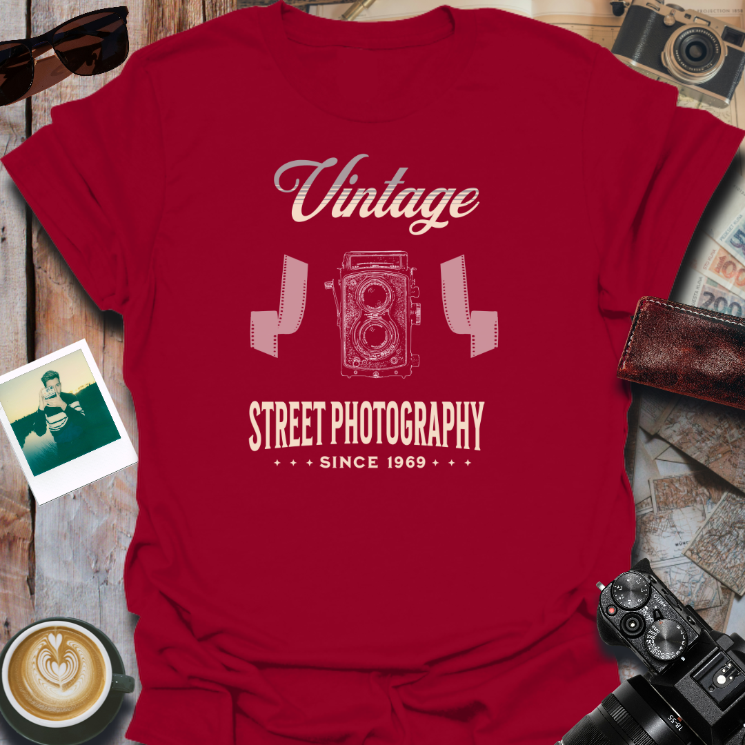 Vintage Street Photography T-Shirt