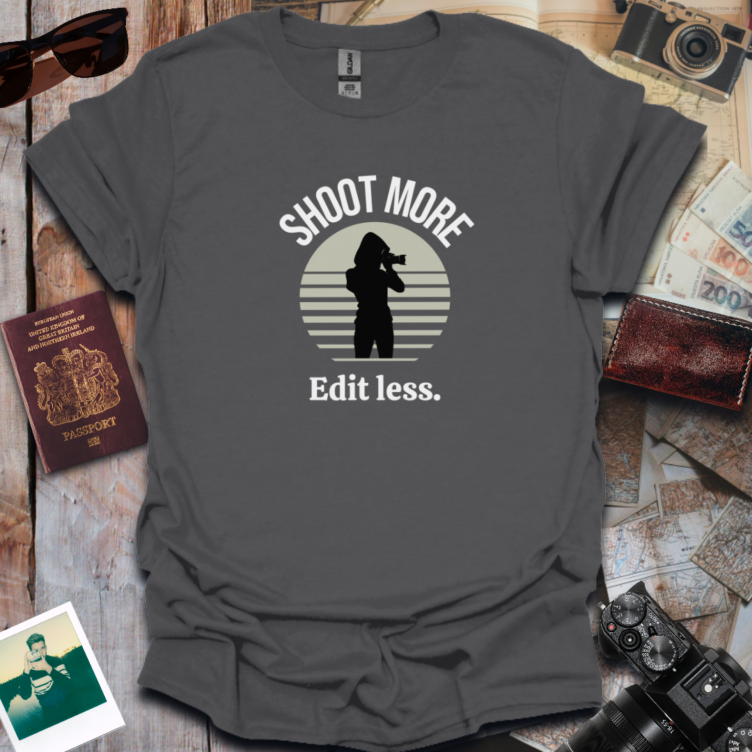Shoot More Edit Less