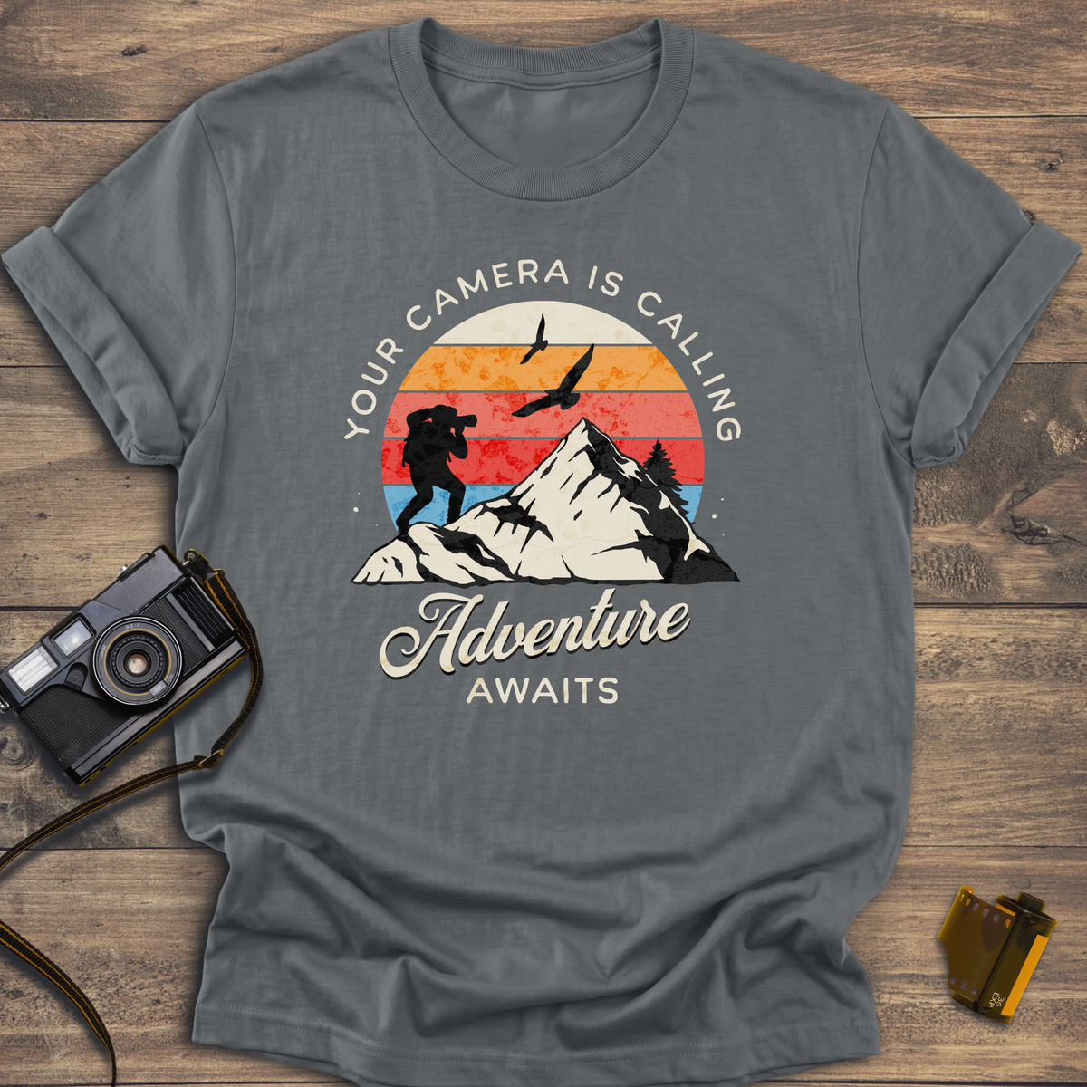 Your Camera Is Calling Adventure Awaits T-Shirt
