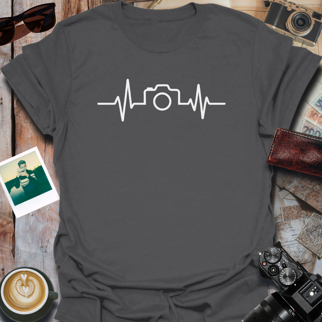 Camera Heartbeat T-Shirt