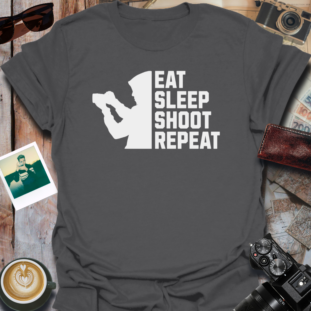 Eat Sleep Shoot Repeat T-Shirt