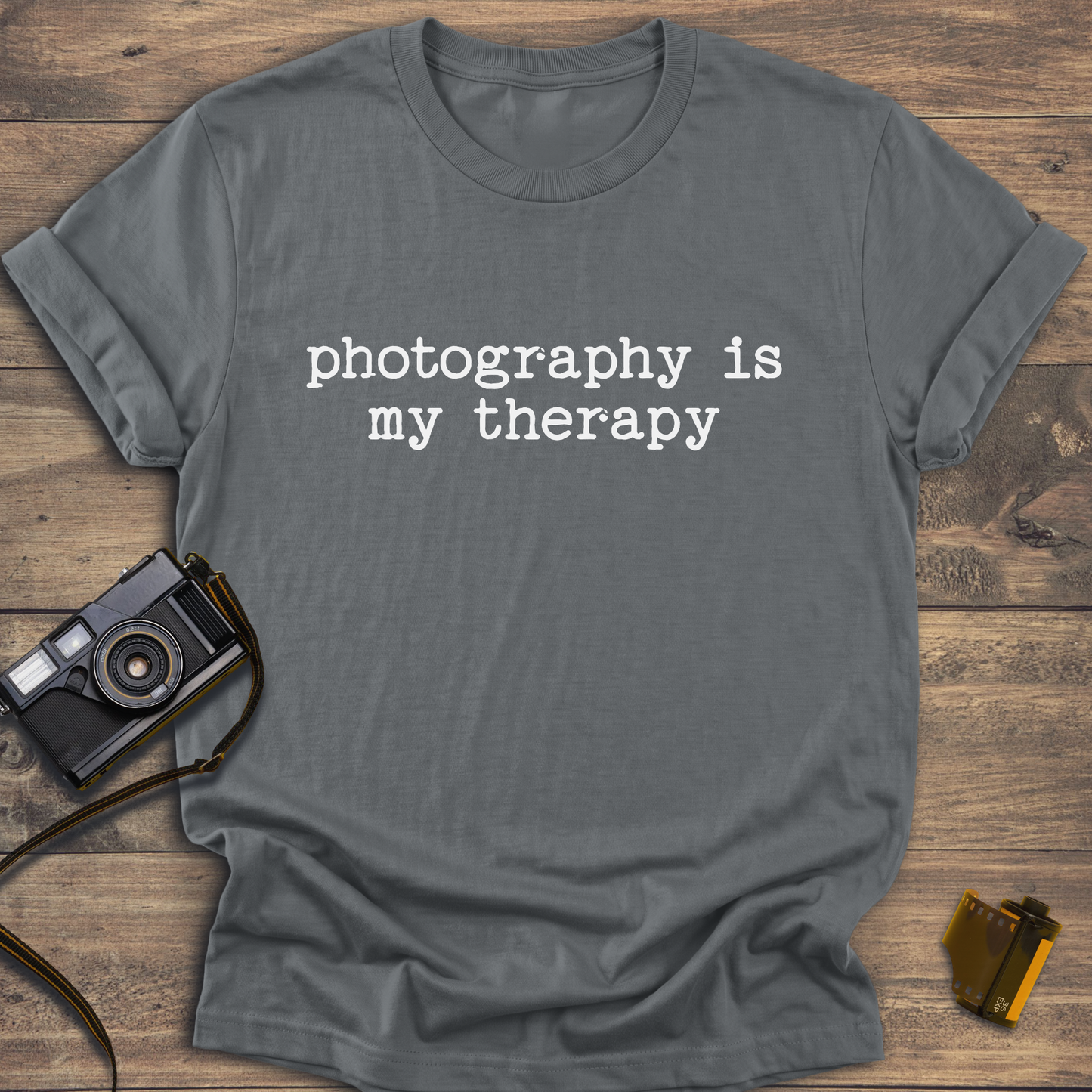 Photography Is My Therapy T-Shirt