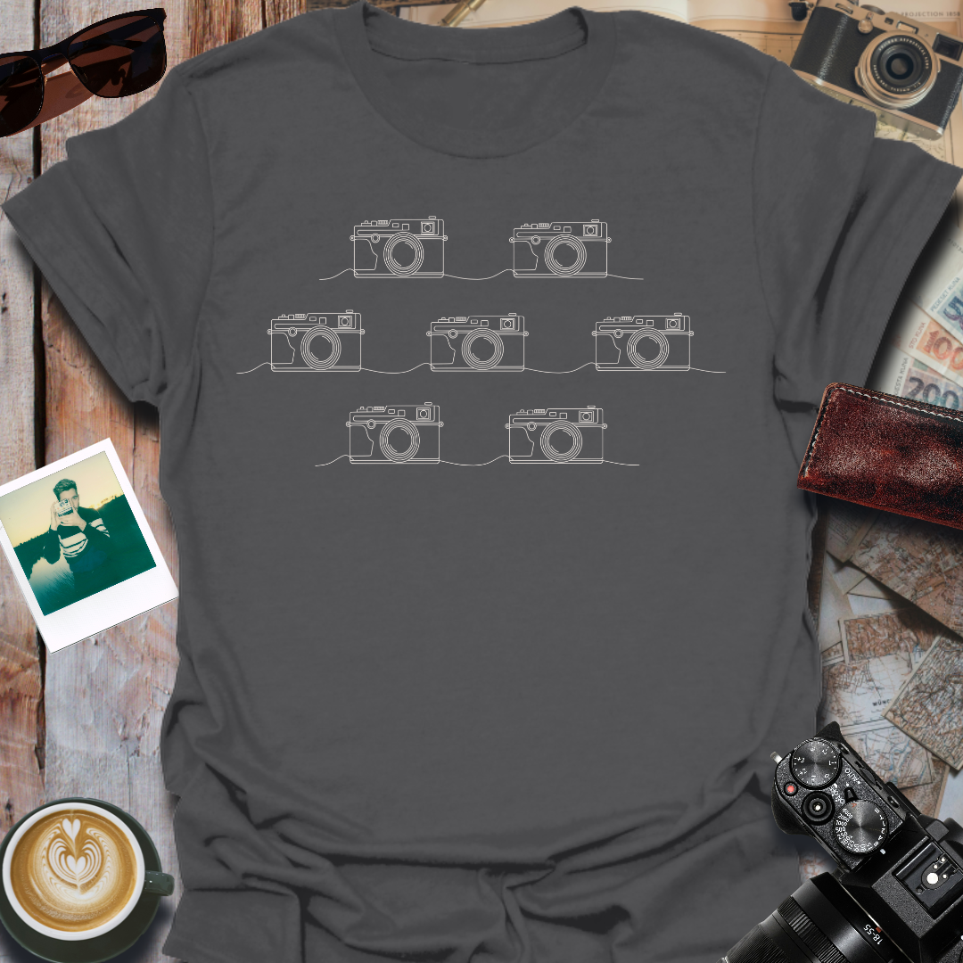 Seven Cameras T-Shirt