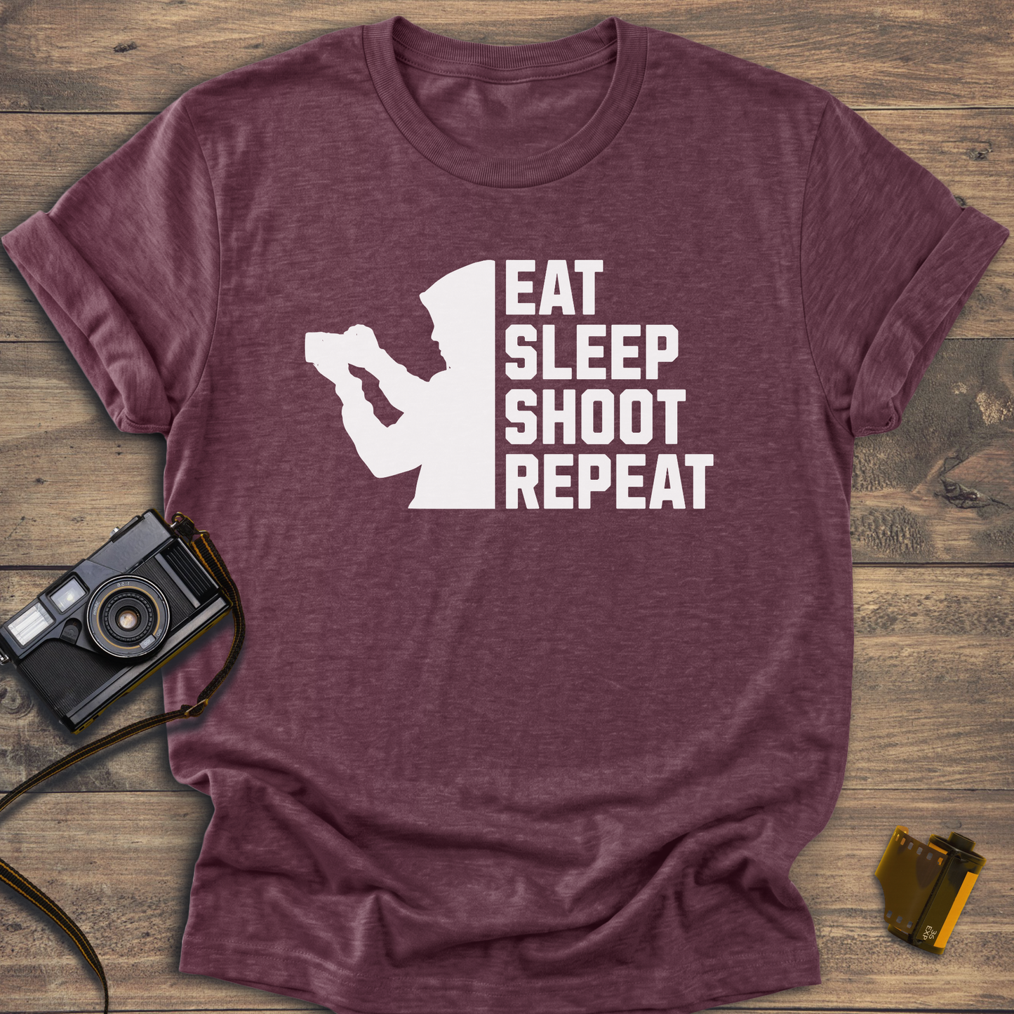Eat Sleep Shoot Repeat T-Shirt