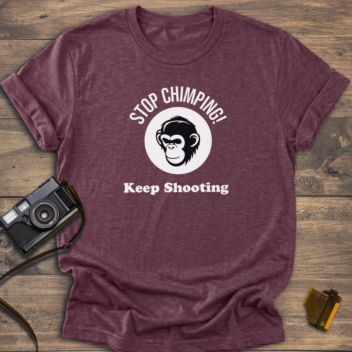 Stop Chimping T-Shirt