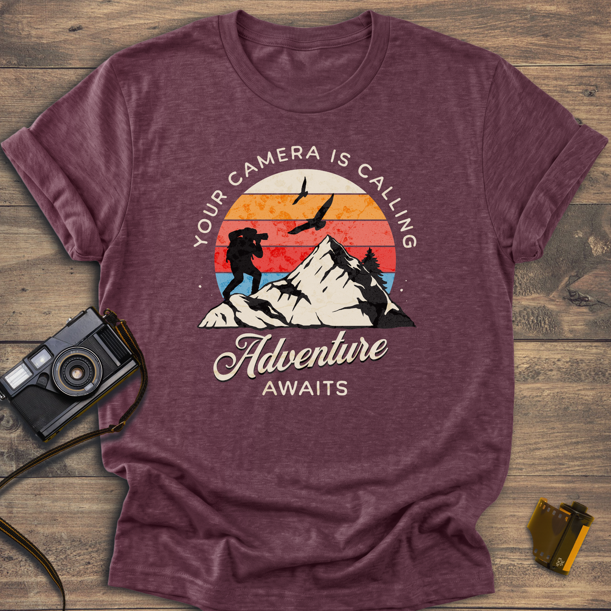 Your Camera Is Calling Adventure Awaits T-Shirt