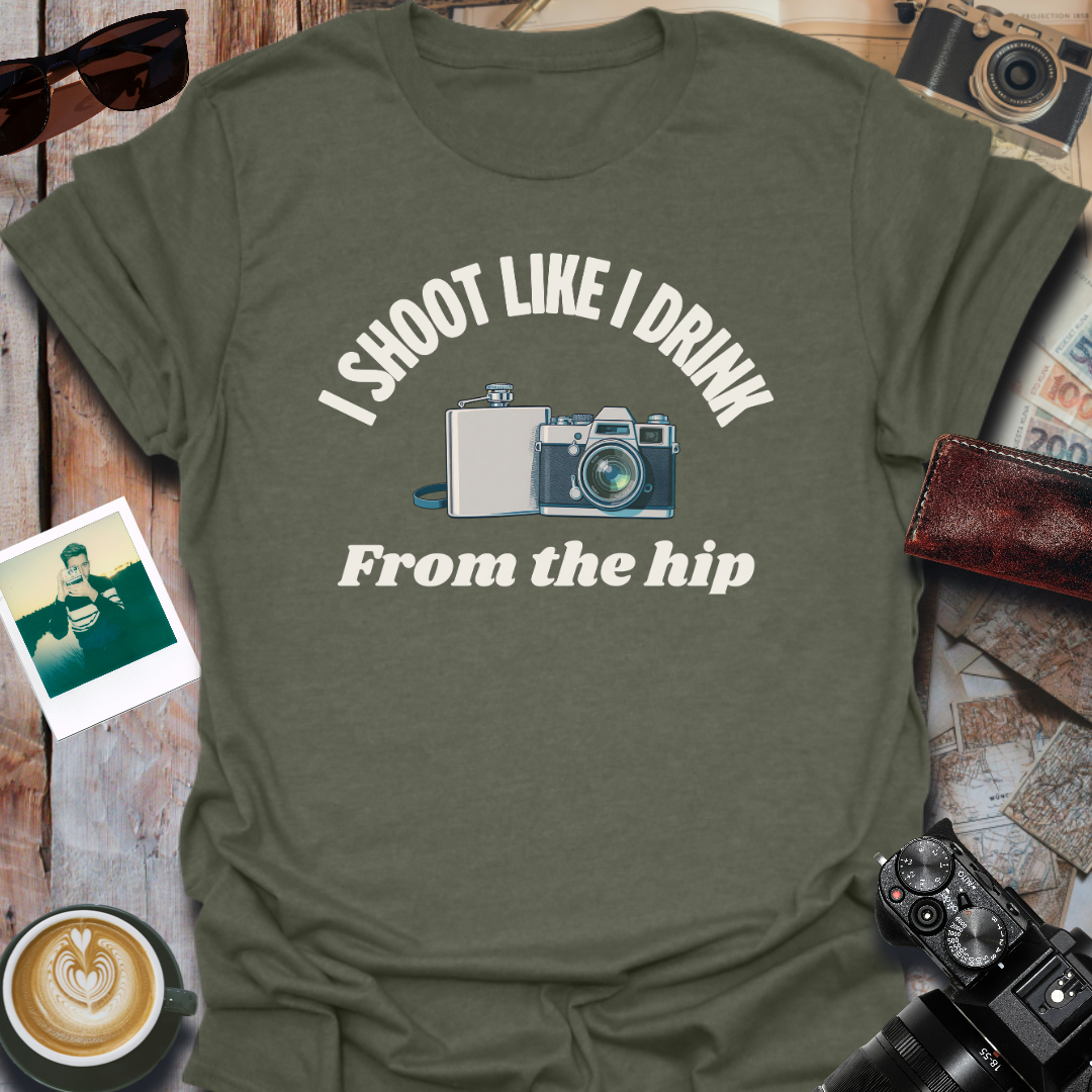 I Shoot Like I Drink T-Shirt
