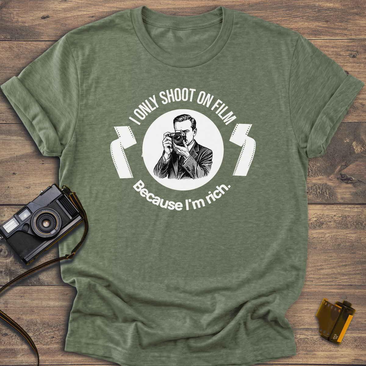 I Only Shoot On Film T-Shirt