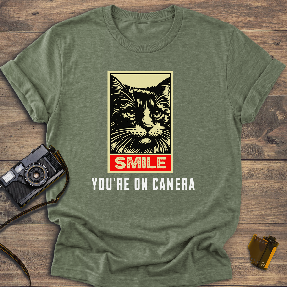 Smile You're On Camera T-Shirt