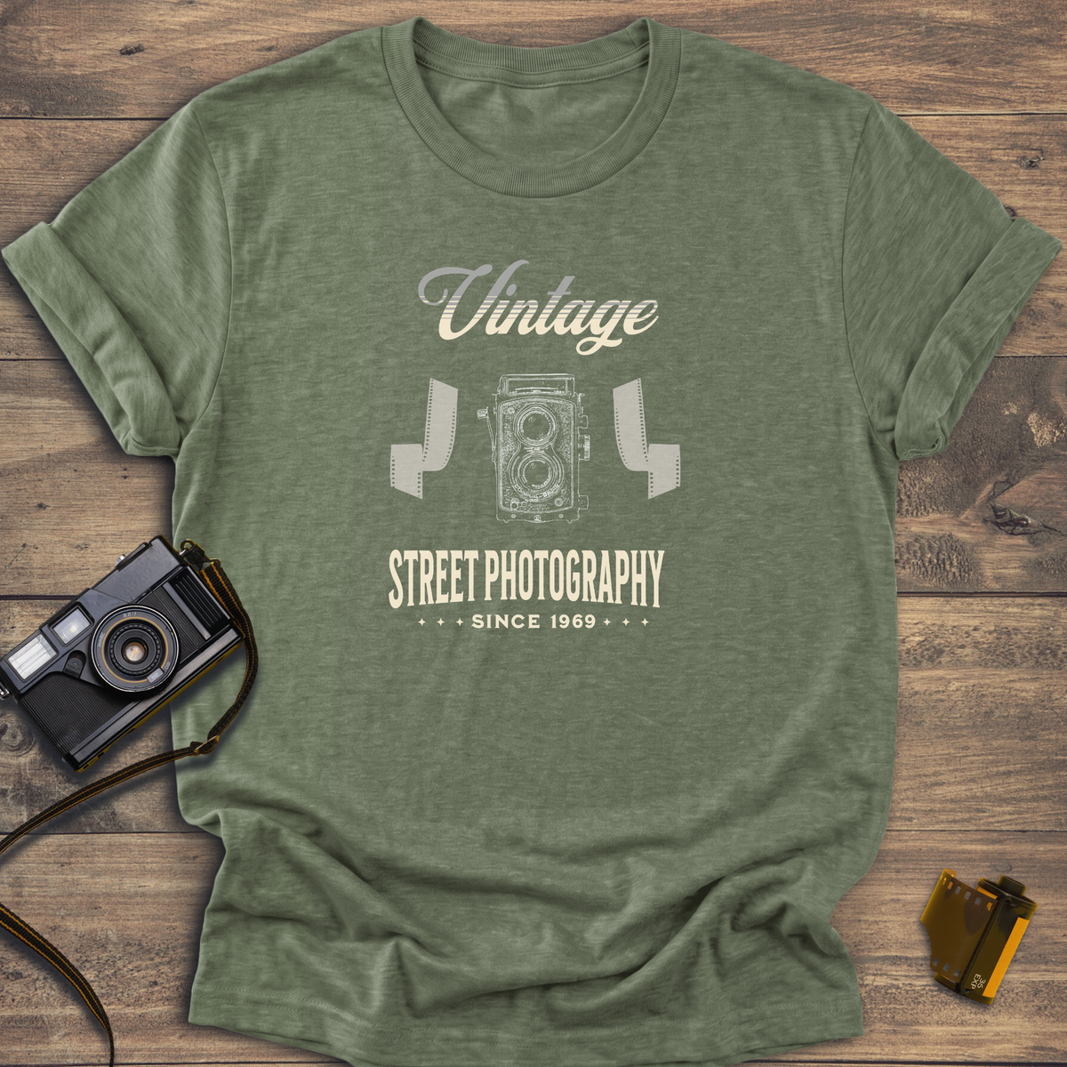 Vintage Street Photography T-Shirt