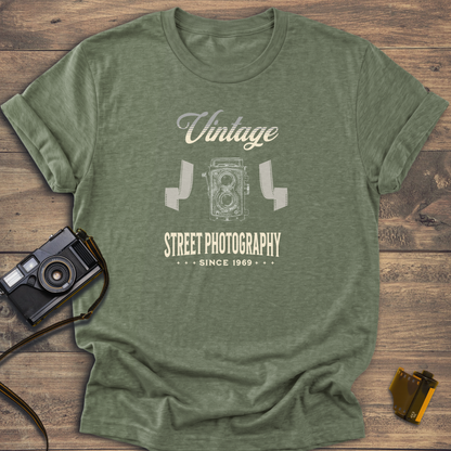 Vintage Street Photography T-Shirt