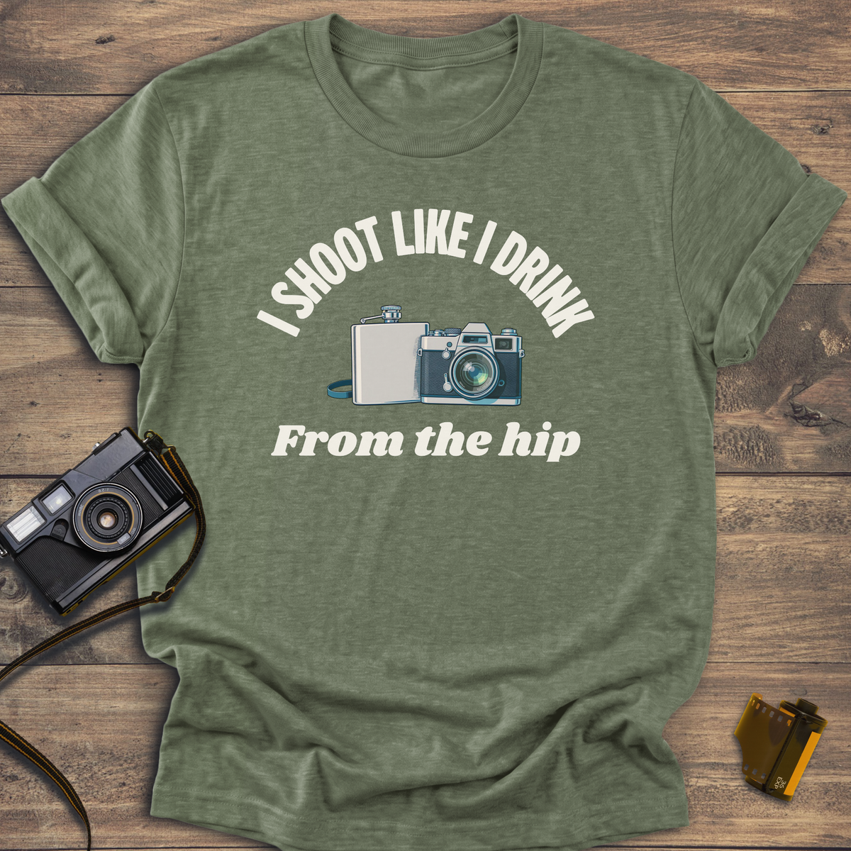 I Shoot Like I Drink T-Shirt