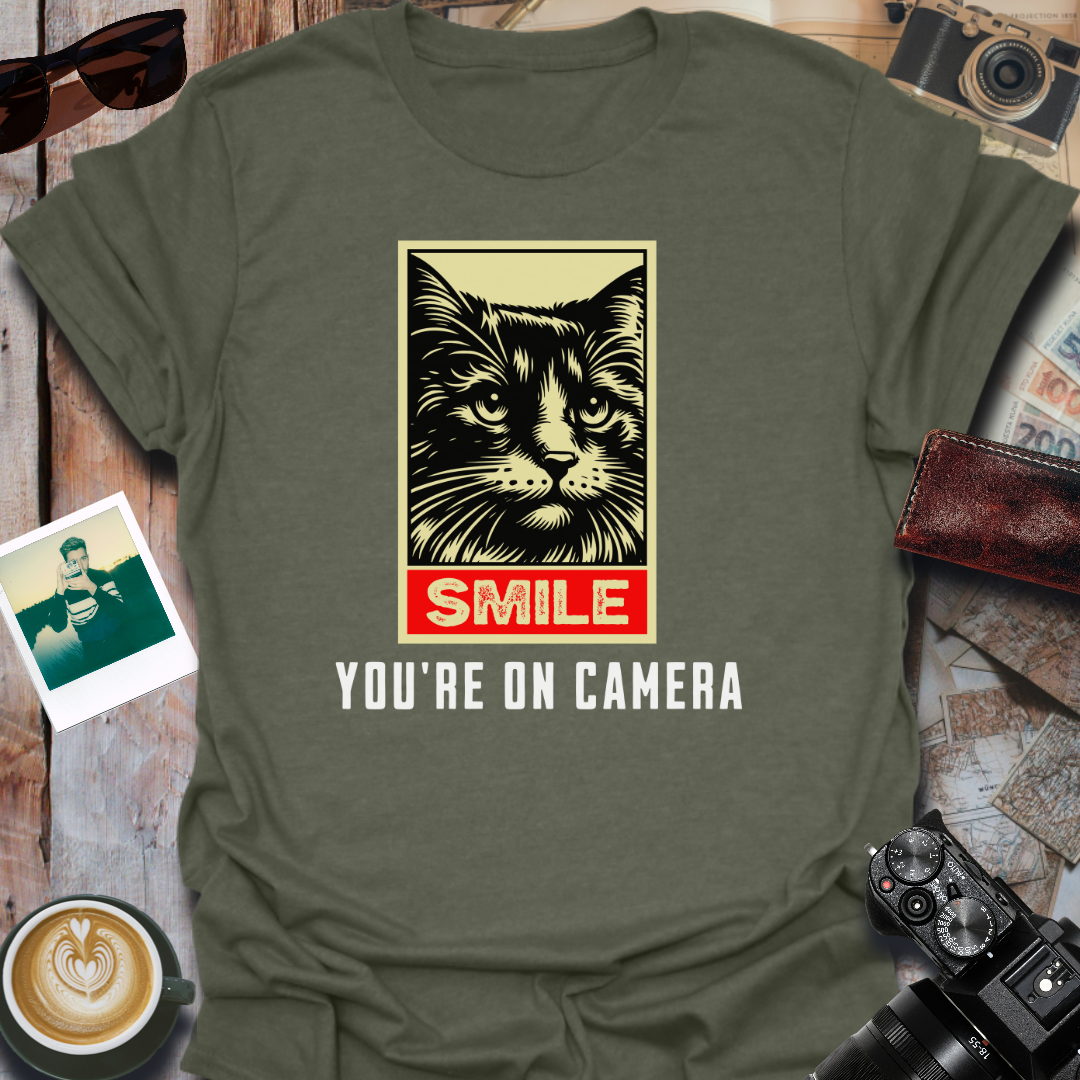 Smile You're On Camera T-Shirt