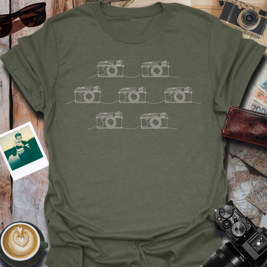 Seven Cameras T-Shirt