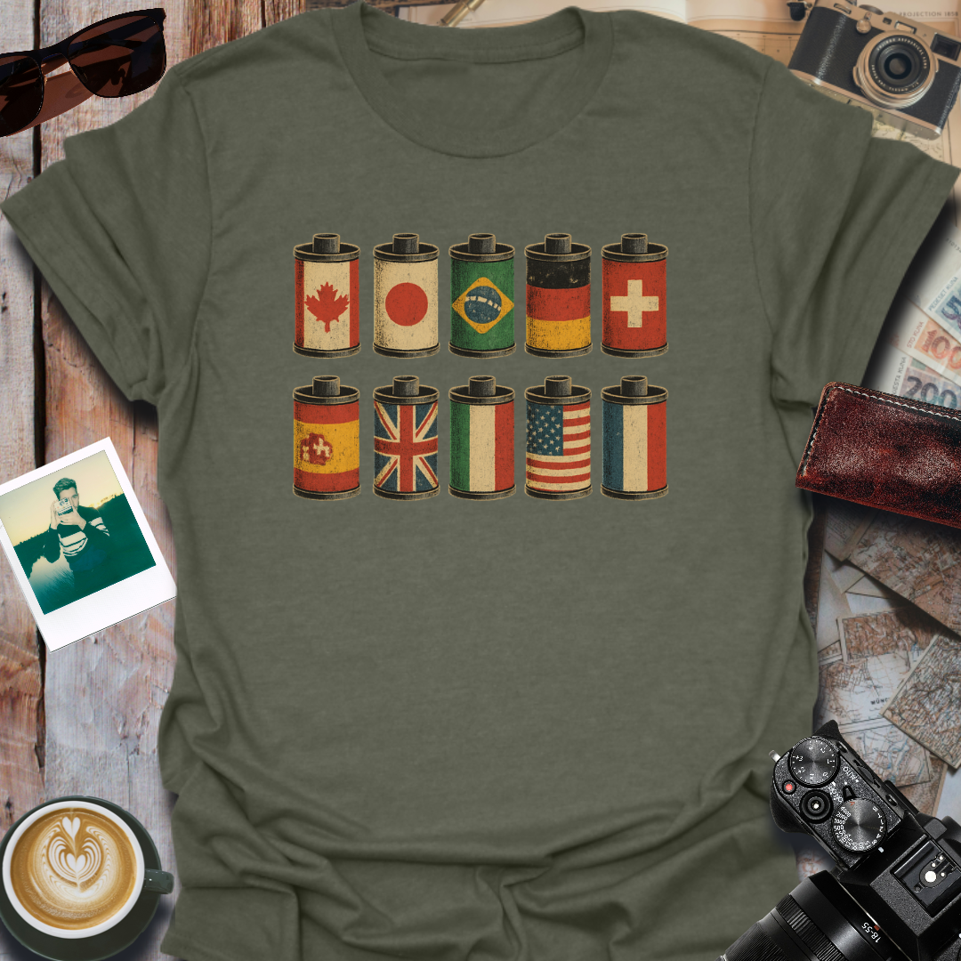 International Film Photography T-Shirt