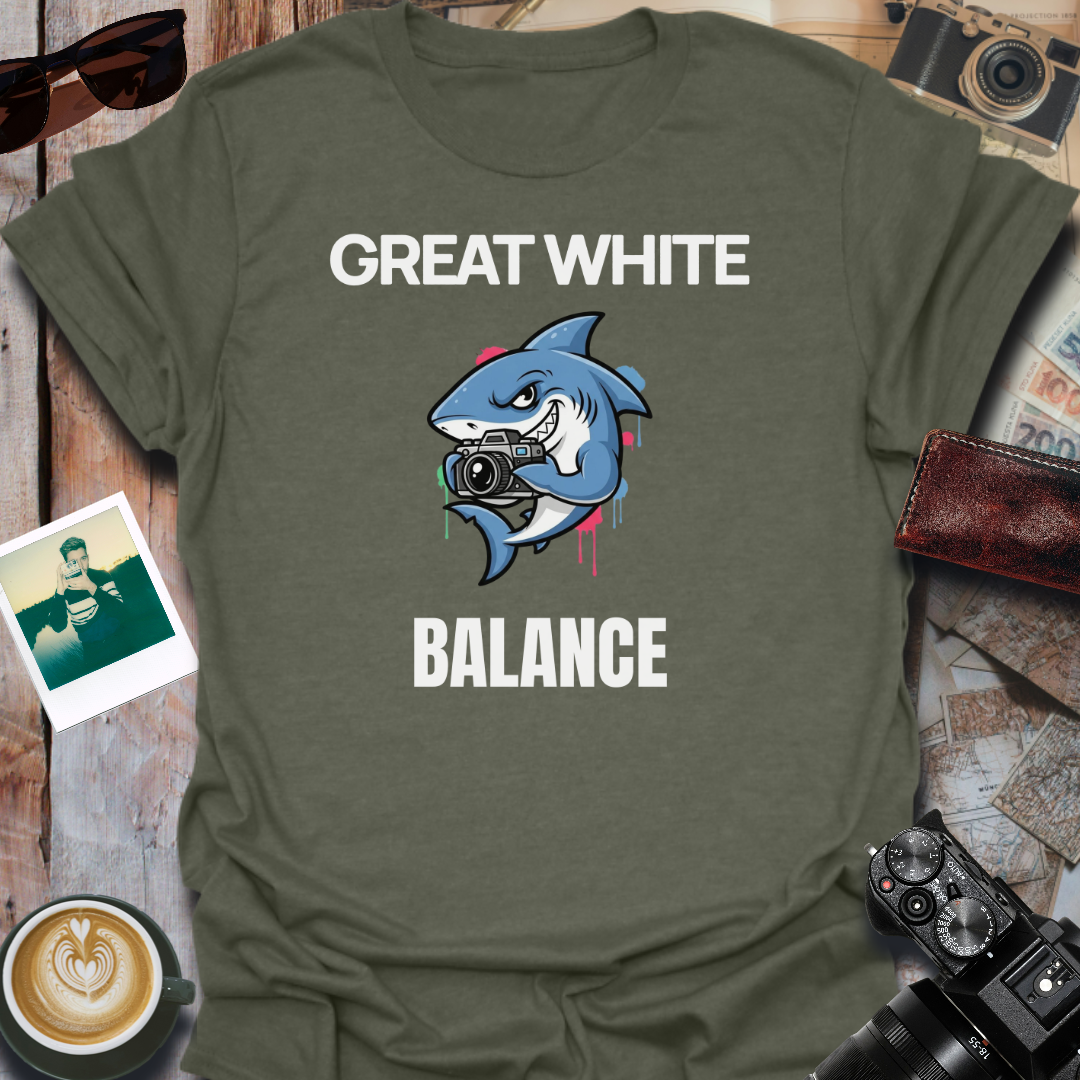 Great White Balance T-Shirt
