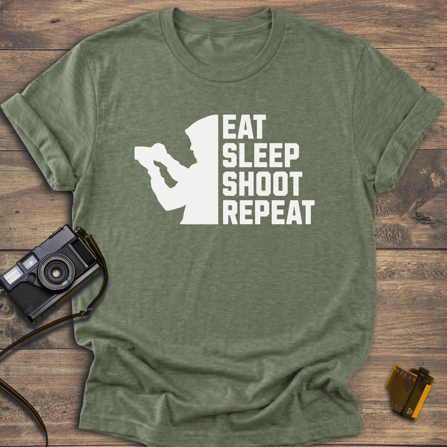 Eat Sleep Shoot Repeat T-Shirt