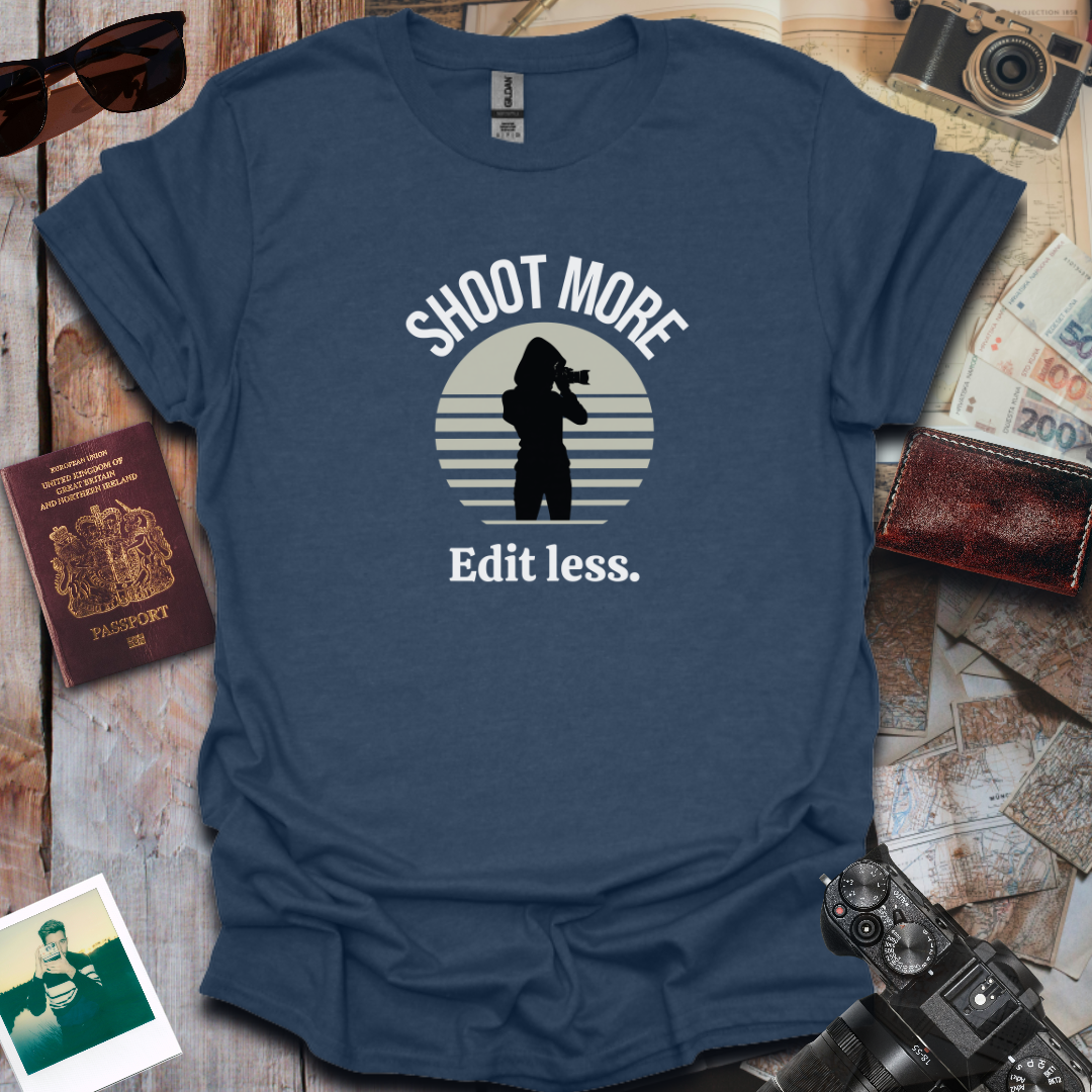 Shoot More Edit Less