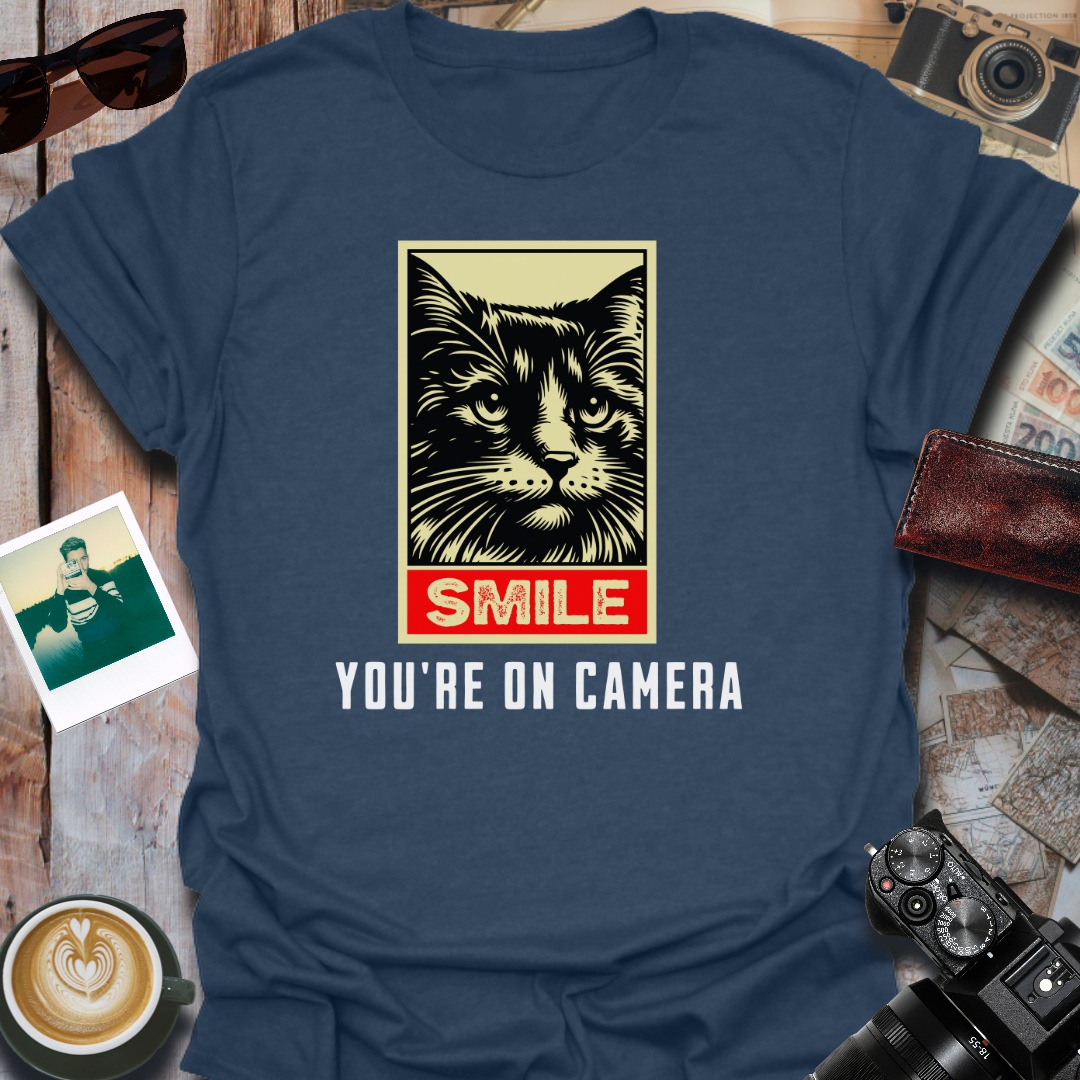 Smile You're On Camera T-Shirt