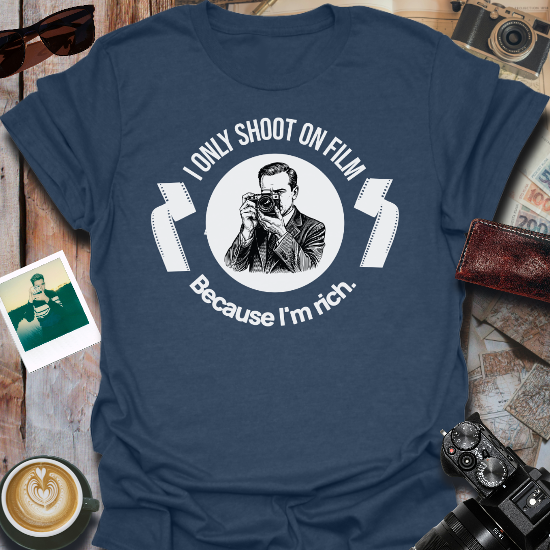 I Only Shoot On Film T-Shirt