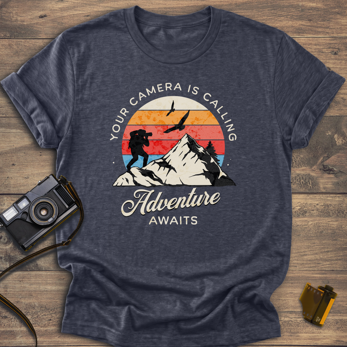 Your Camera Is Calling Adventure Awaits T-Shirt