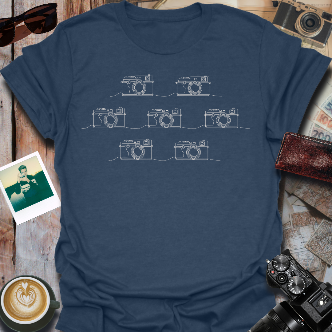 Seven Cameras T-Shirt