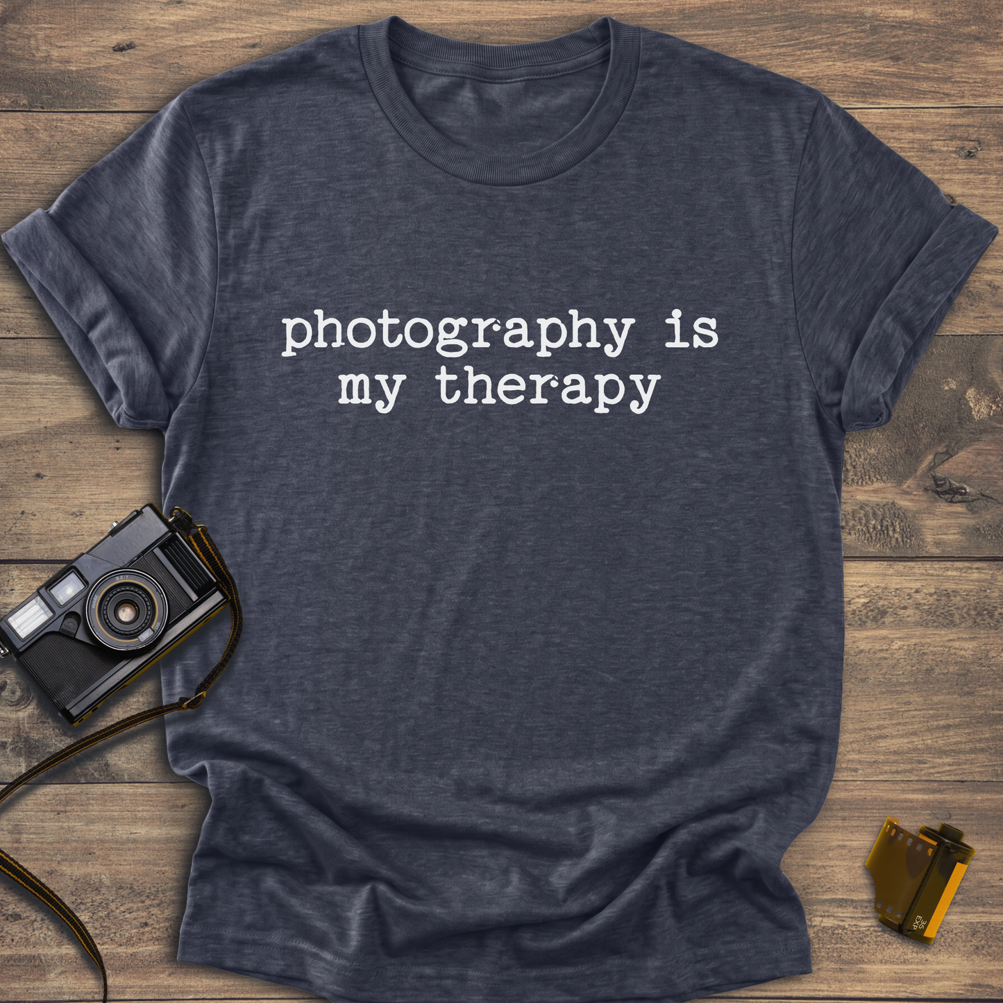 Photography Is My Therapy T-Shirt