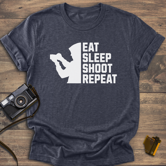 Eat Sleep Shoot Repeat T-Shirt