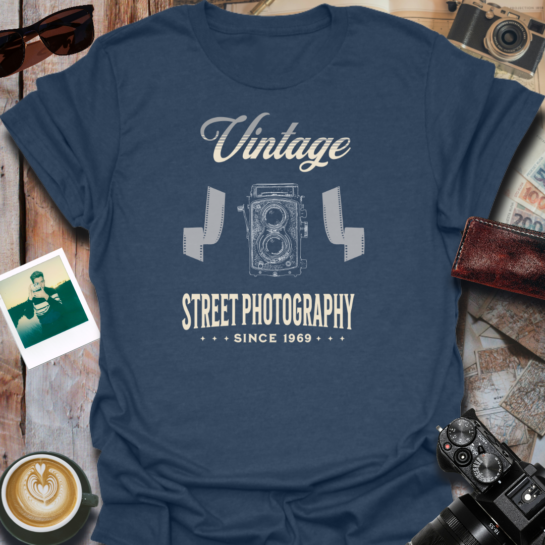 Vintage Street Photography T-Shirt