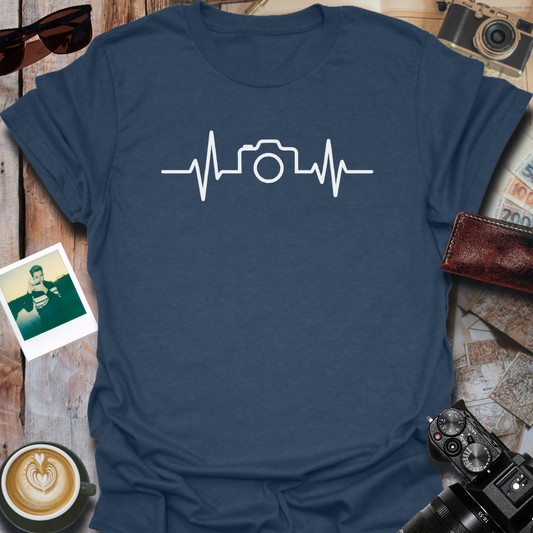 Camera Heartbeat T-Shirt