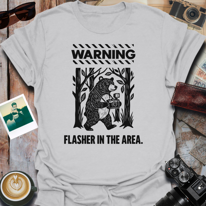 Warning Flasher in the Area T-Shirt