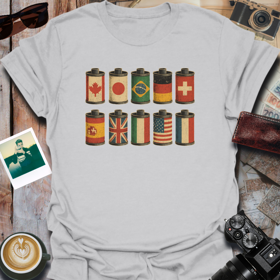 International Film Photography T-Shirt
