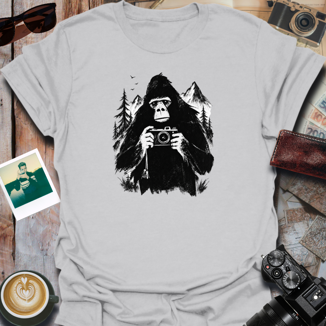 Gorilla Camera Outdoors T-Shirt