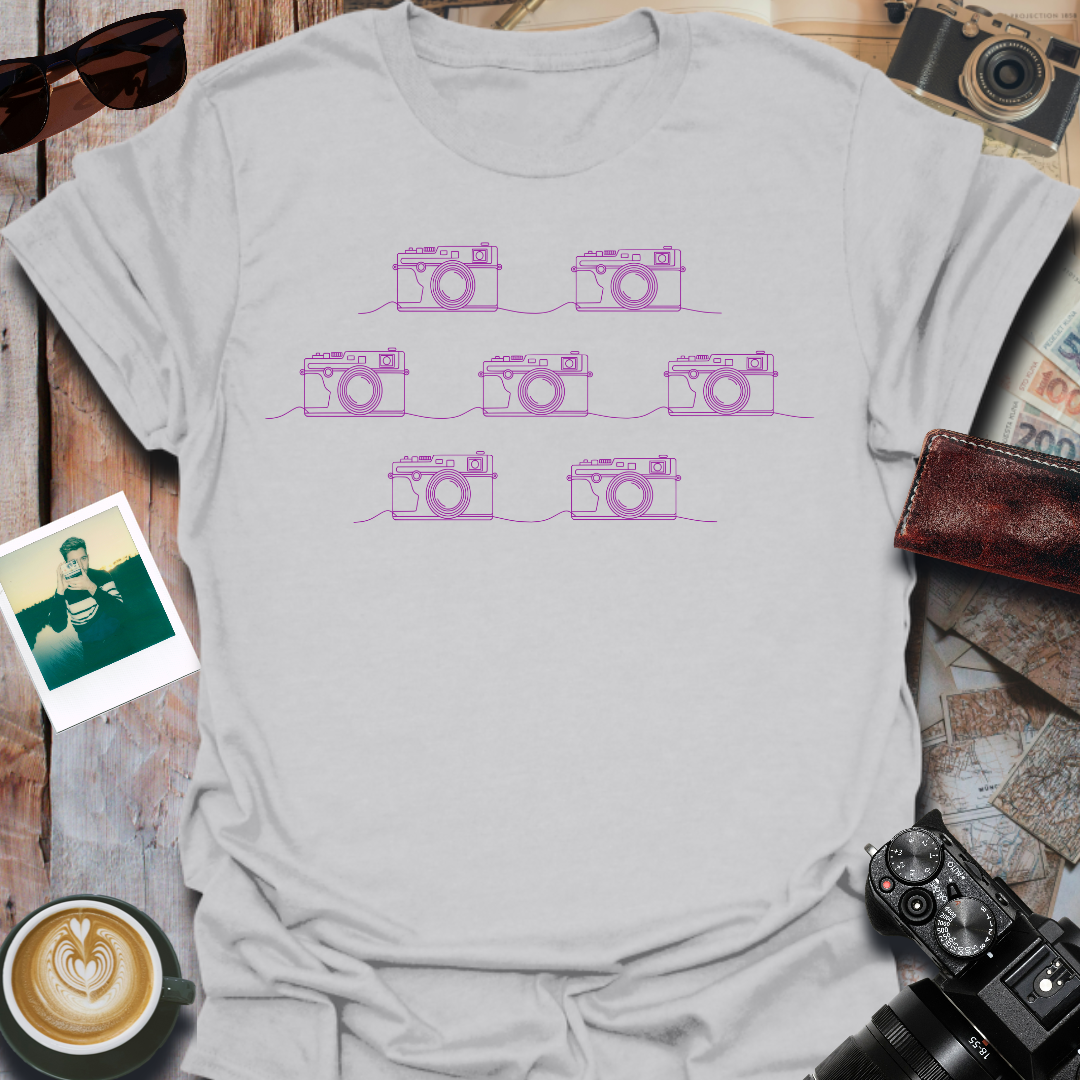 Seven Cameras T-Shirt