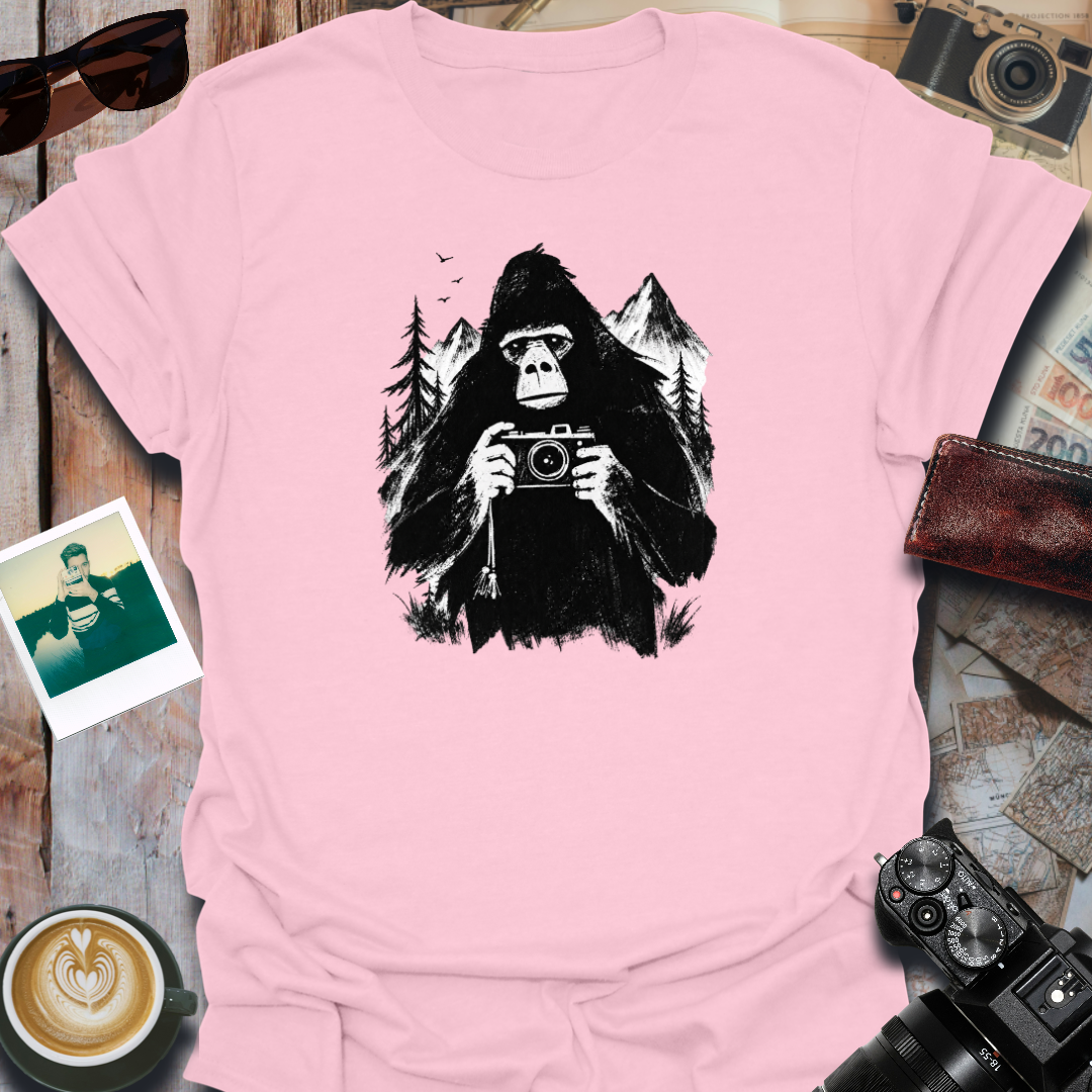 Gorilla Camera Outdoors T-Shirt