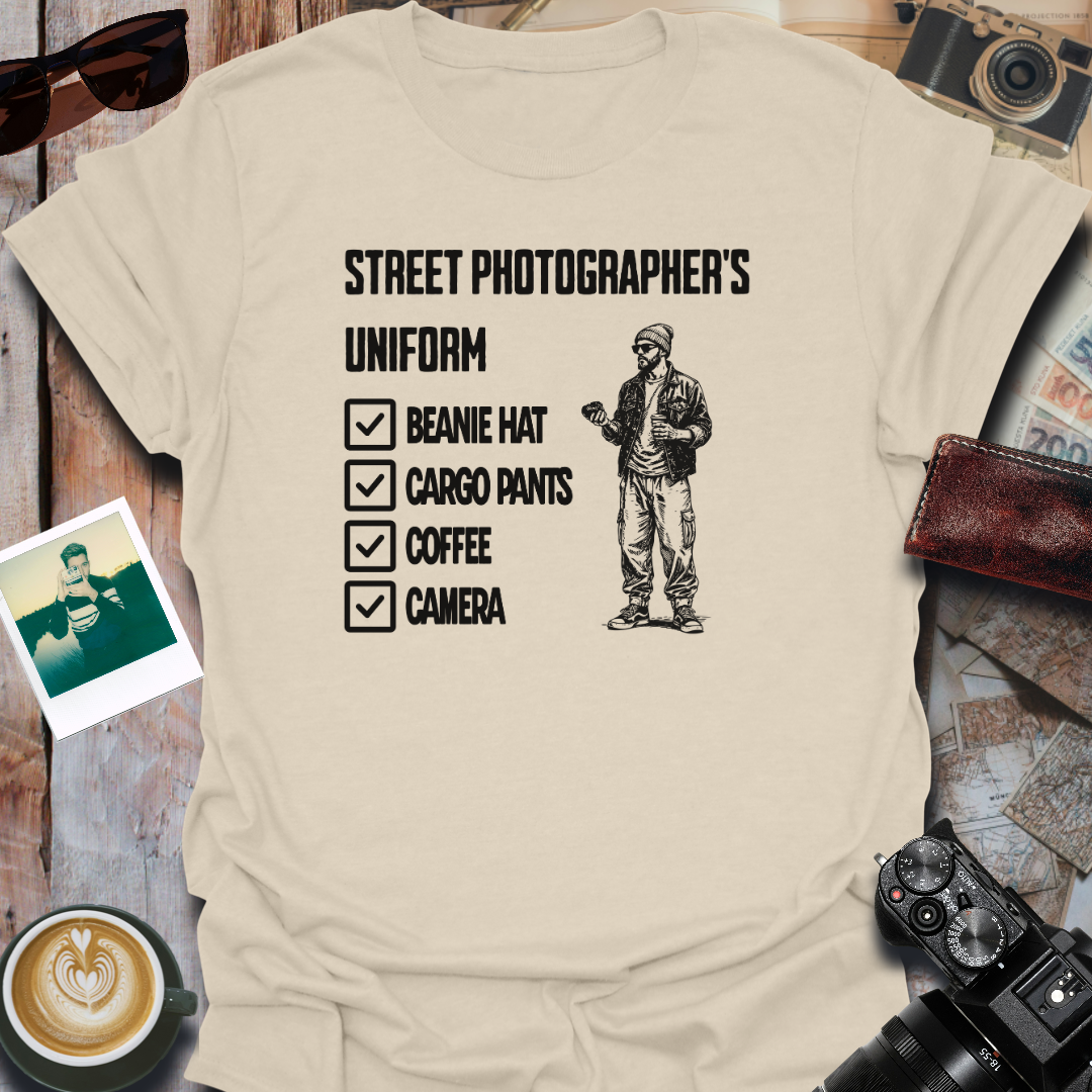 Street Photographer's Uniform T-Shirt