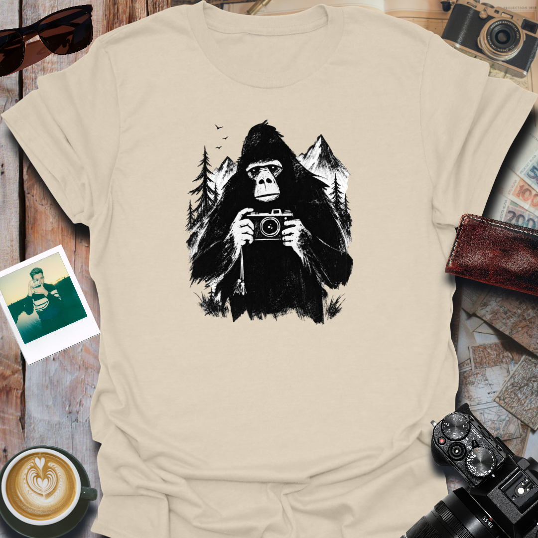 Gorilla Camera Outdoors T-Shirt