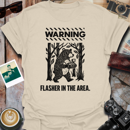 Warning Flasher in the Area T-Shirt